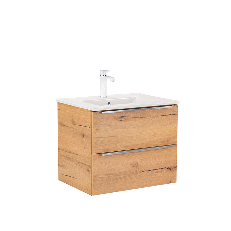 Leziter Masca chiuveta baie Vario Trim 60 cu lavoar, stejar-stejar