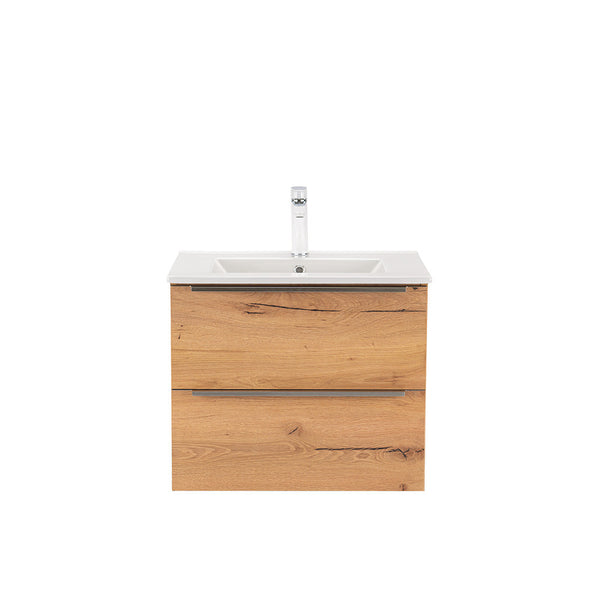 Leziter Masca chiuveta baie Vario Trim 60 cu lavoar, stejar-stejar