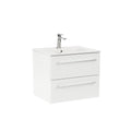 Leziter Masca chiuveta baie Vario Clam 60 cu lavoar, alb-alb