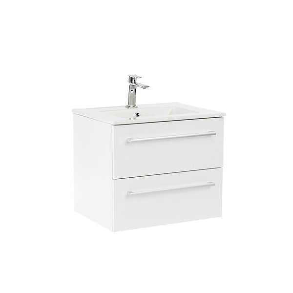 Leziter Masca chiuveta baie Vario Clam 60 cu lavoar, alb-alb