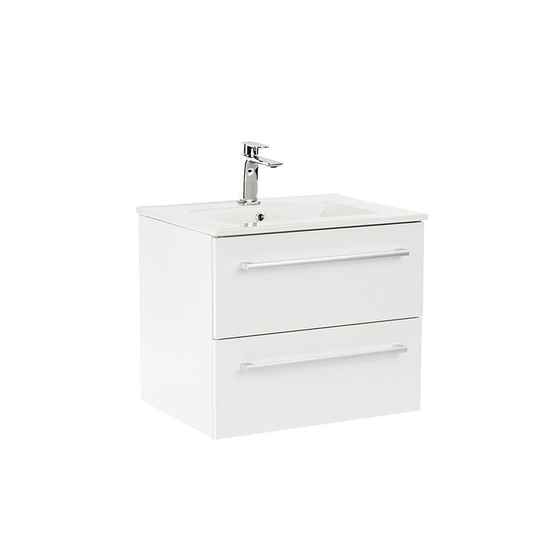 Leziter Masca chiuveta baie Vario Clam 60 cu lavoar, alb-alb