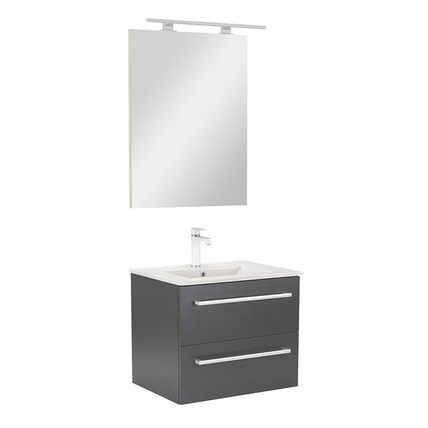 Leziter Set mobilier baie Vario Clam 60, antracit-antracit