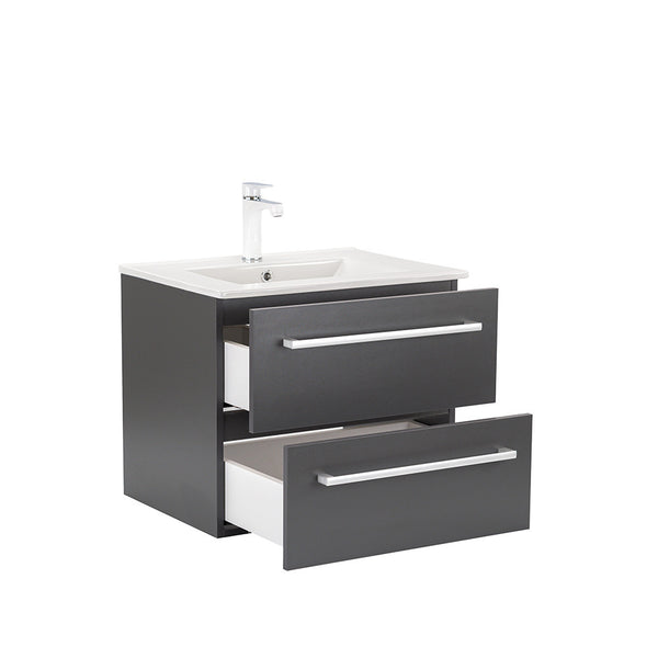Leziter Set mobilier baie Vario Clam 60, antracit-antracit