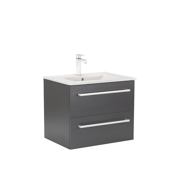 Leziter Masca chiuveta baie Vario Clam 60 cu lavoar, antracit-antracit