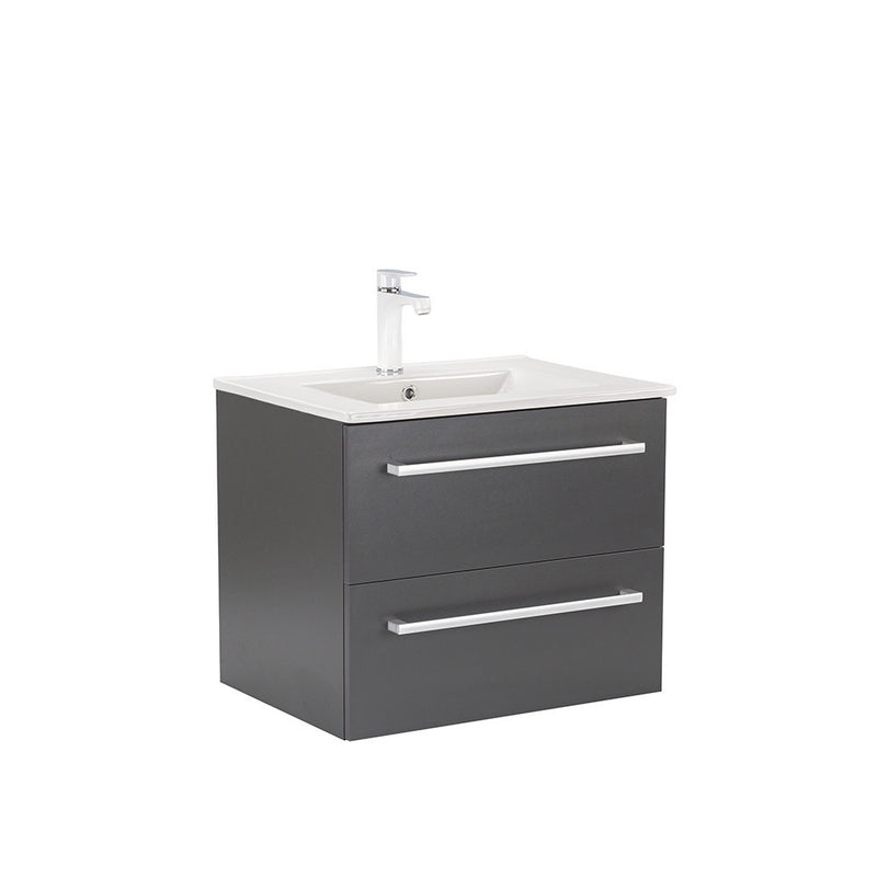 Leziter Masca chiuveta baie Vario Clam 60 cu lavoar, antracit-antracit
