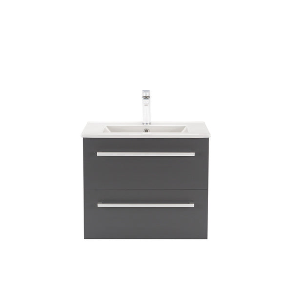Leziter Masca chiuveta baie Vario Clam 60 cu lavoar, antracit-antracit
