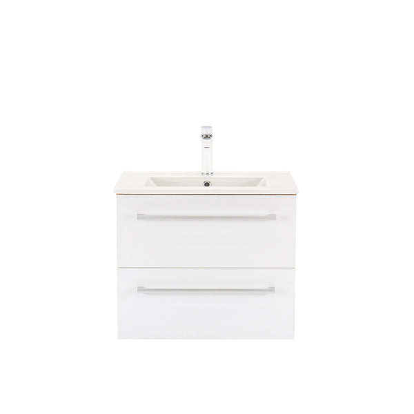 Leziter Masca chiuveta baie Vario Clam 60 cu lavoar, stejar-alb