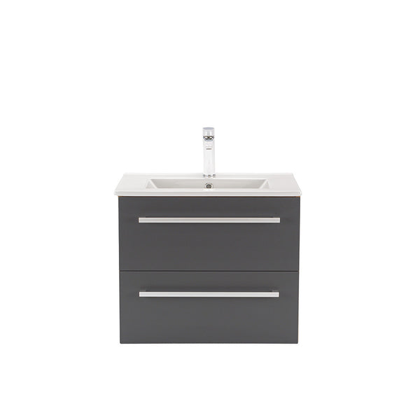 Leziter Masca chiuveta baie Vario Clam 60 cu lavoar, stejar-antracit