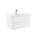 Leziter Masca chiuveta baie Vario Forte 80 cu lavoar, alb-alb