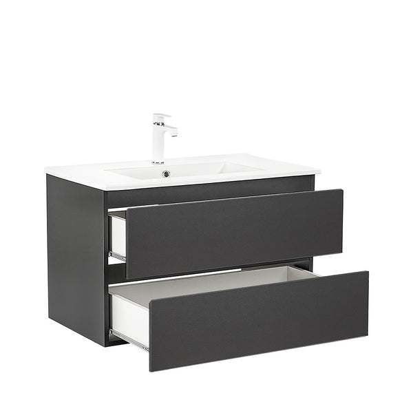 Leziter Set mobilier baie Vario Forte 80, antracit-antracit
