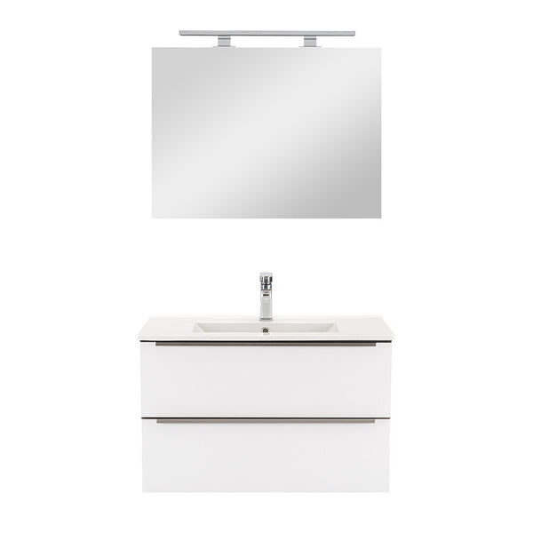 Leziter Set mobilier baie Vario Trim 80, antracit-alb