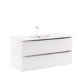 Leziter Masca chiuveta baie Vario Trim 100 cu lavoar, alb-alb