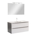 Leziter Set mobilier baie Vario Trim 100, antracit-alb