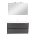 Leziter Set mobilier baie Vario Trim 100, antracit-antracit