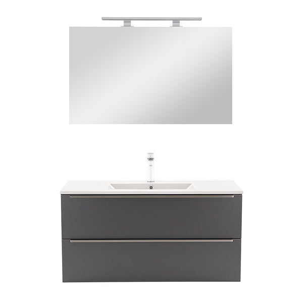 Leziter Set mobilier baie Vario Trim 100, antracit-antracit
