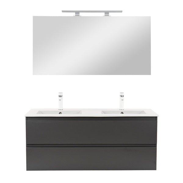 Leziter Set mobilier baie Vario Forte 120, antracit-antracit