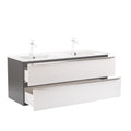 Leziter Set mobilier baie Vario Trim 120, antracit-alb