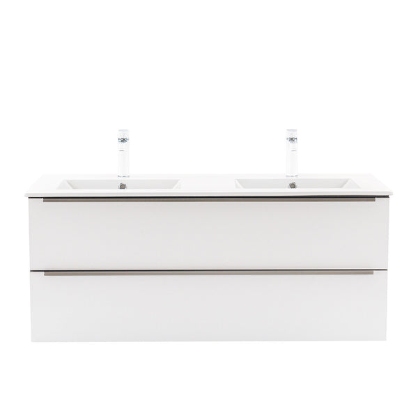 Leziter Masca chiuveta baie Vario Trim 120 cu lavoar, antracit-alb