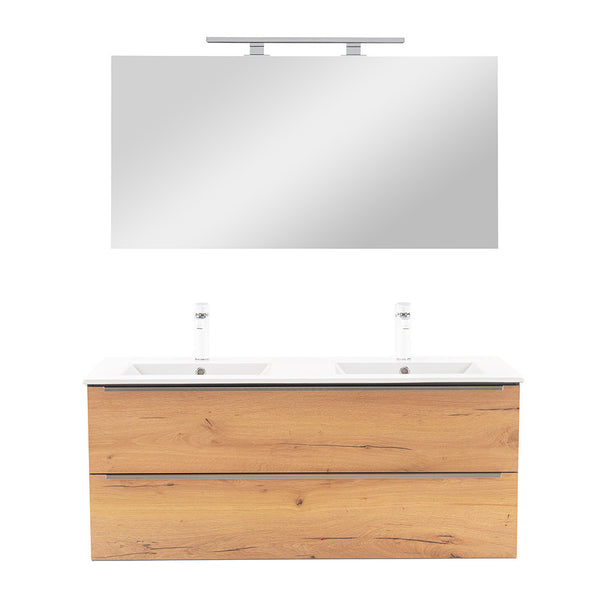 Leziter Set mobilier baie Vario Trim 120, antracit-stejar