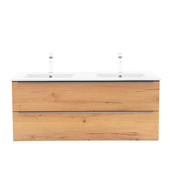 Leziter Masca chiuveta baie Vario Trim 120 cu lavoar, stejar antracit
