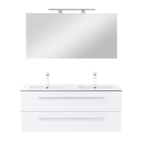 Leziter Set mobilier baie Vario Clam 120, antracit-alb