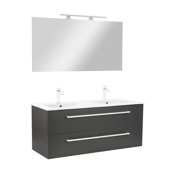 Leziter Set mobilier baie Vario Clam 120, antracit-antracit