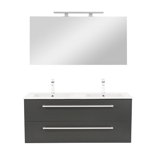 Leziter Set mobilier baie Vario Clam 120, antracit-antracit