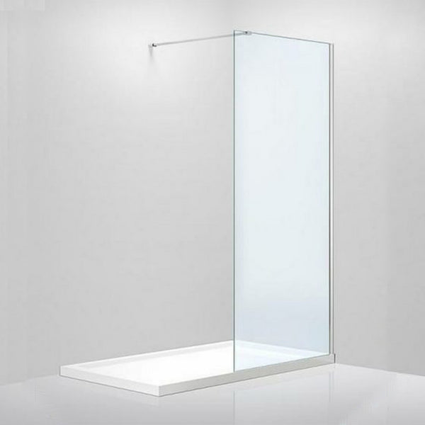 Leziter Cabină de duș Walker walk-in WI01-10 100x195 cm, cu sticlă de 8 mm