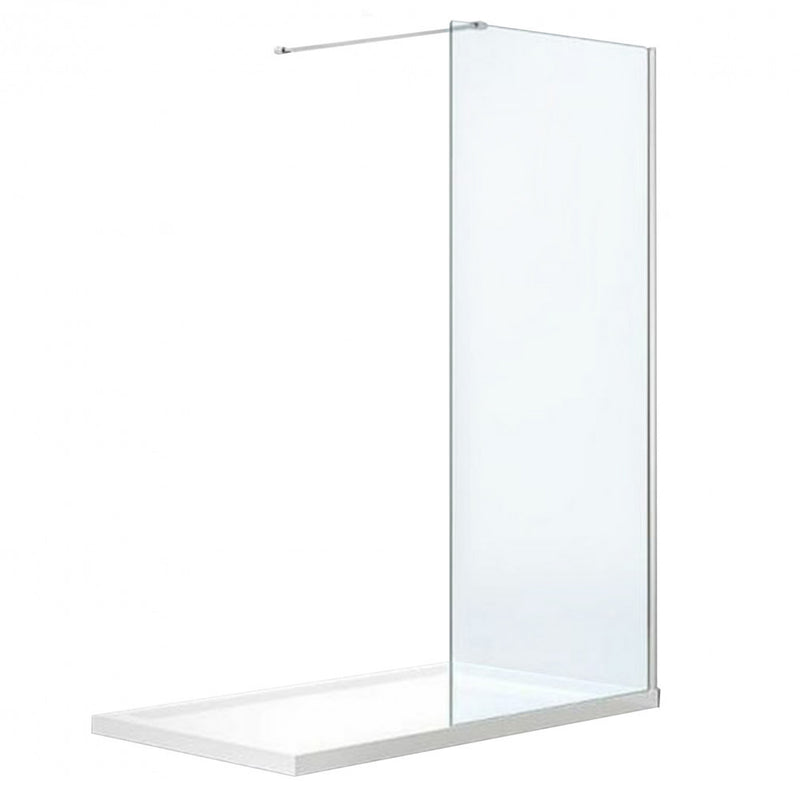 Leziter Cabină de duș Walker walk-in WI01-90 90x195 cm, cu sticlă de 8 mm