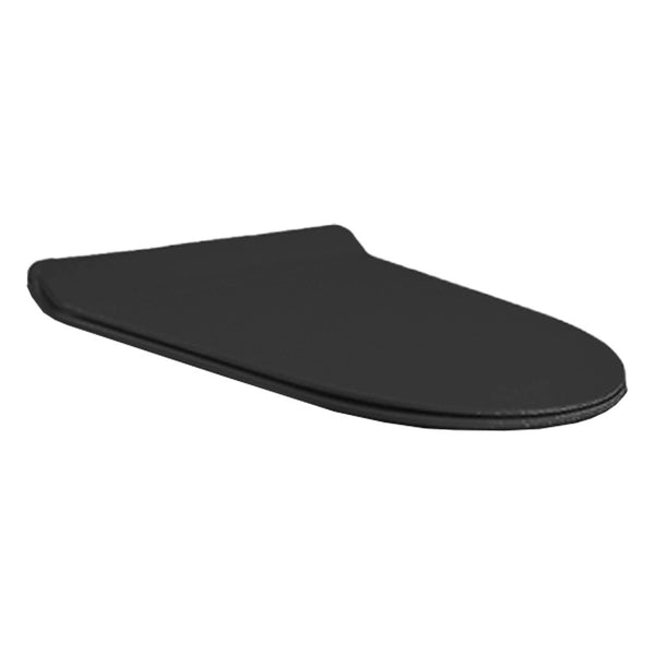 Leziter Scaun de toaletă cu închidere moale Ride, negru
