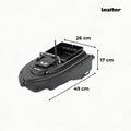 Leziter Feeder barca X2 GPS rucsac negru