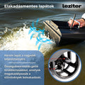 Leziter Feeder barca X2 GPS backpacker cu camuflaj verde