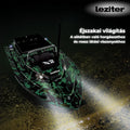 Leziter Feeder barca X2 GPS backpacker cu camuflaj verde