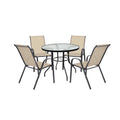 Leziter Set mobilier de grădină Tanger 4+1 bej