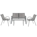 Leziter Set mobilier de grădină Lorca 4+1