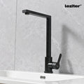 Leziter Valen robinet chiuvetă negru