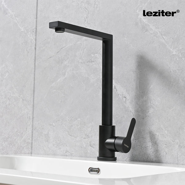 Leziter Valen robinet chiuvetă negru