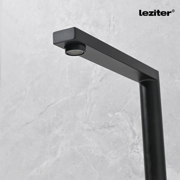 Leziter Valen robinet chiuvetă negru