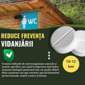 🚚 Bioactivator Buha SepticPro, tratament pastile pentru WC, Hazna, Latrina sau Closet, 52 de pastile, 6-12 luni - Cu Transport Gratuit!
